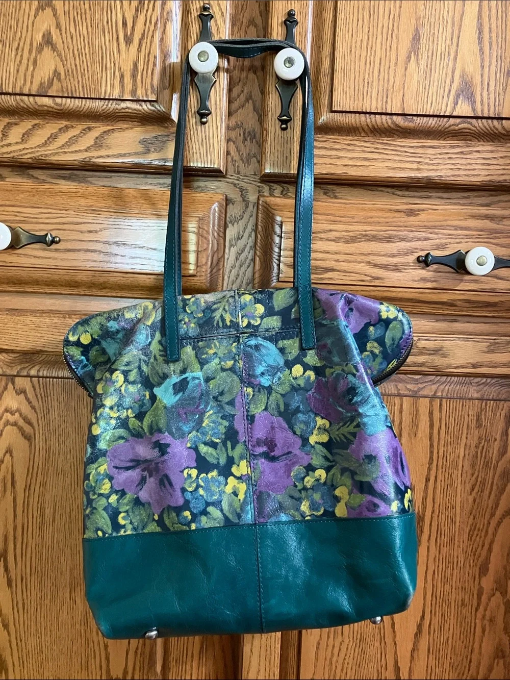 PATRICIA NASH LEATHER TOTE HANDBAG EXCELLENT CONDITION